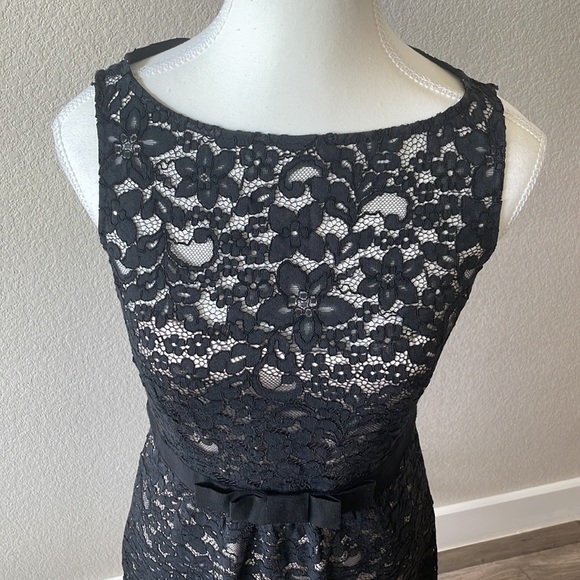 1.2.3 Paris Black Lace Midi DressSize 36 Fr - Picture 4 of 12